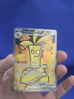 Pokemon Paradox Rift Gholdengo ex 252/182 Special Illustration Art Rare NM - Image 2