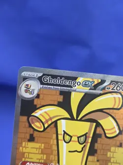 Pokemon Paradox Rift Gholdengo ex 252/182 Special Illustration Art Rare NM - Image 3