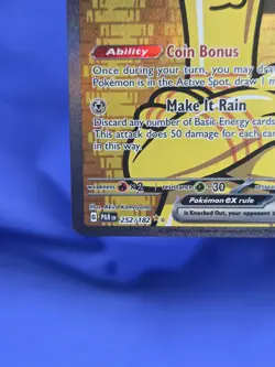 Pokemon Paradox Rift Gholdengo ex 252/182 Special Illustration Art Rare NM - Image 5