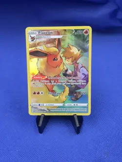 Pokemon Brilliant Stars Flareon TG01/TG30 Trainer Gallery Illustration Art -1 - Image 1