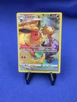 Pokemon Brilliant Stars Flareon TG01/TG30 Trainer Gallery Illustration Art -2 - Image 1