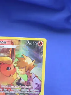 Pokemon Brilliant Stars Flareon TG01/TG30 Trainer Gallery Illustration Art -2 - Image 4