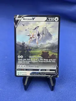 Pokemon Sword & Shield Arceus V SWSH204 Black Star Promo NM - Image 1