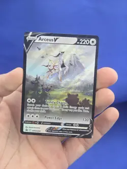 Pokemon Sword & Shield Arceus V SWSH204 Black Star Promo NM - Image 2