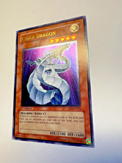 Yugioh Cyber Dragon CRV-EN015 Ultimate Rare 1st Edition LP - Image 3