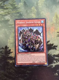 Yugioh Mermail Shadow Squad MP25-EN101 1st Edition Prismatic Secret Rare NM - Image 1
