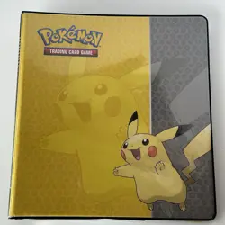 Ultra Pro Pokemon Binder w/ Lot Of 116 Pokemon Cards - Image 1