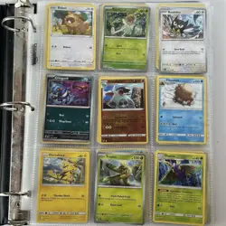 Ultra Pro Pokemon Binder w/ Lot Of 116 Pokemon Cards - Image 4