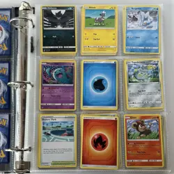Ultra Pro Pokemon Binder w/ Lot Of 116 Pokemon Cards - Image 5