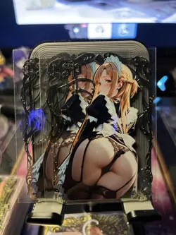 Goddess Story Metal Card Serialized Anime Waifu Asuna - Image 1