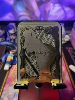 Goddess Story Metal Card Serialized Anime Waifu Anime Yoruichi Bleach - Image 2