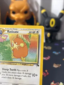 Raticate 06/18 Southern Islands Regular Clean & Centered Promo Card Great Promo - Image 3