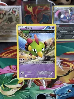 Natu 28/108 - Roaring Skies - Common - Pokemon Card TCG - Image 1