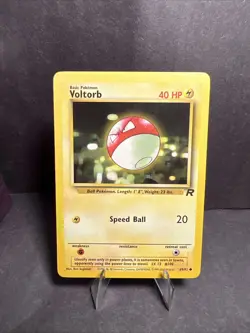 Voltorb Team Rocket 69/82 Vintage Pokemon Card 2000 - Image 1