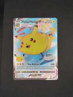 HOLO Flying Pikachu VMAX 007/025 - NM - Pokemon 25th Celebrations Card - Image 1