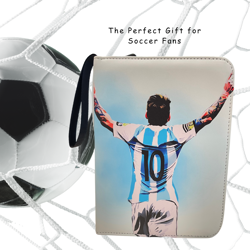 Soccer Cards Binder for Trading Card Collection 440 Pockets - Messi Illustration - Image 2