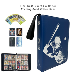 Large Baseball Cards Binder for Trading Cards Collection with Sleeves 900 Cards - Image 3