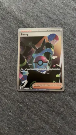 Pokemon TCG Penny Scarlet & Violet Paldean Fates Holo Special Rare Card 239/091 - Image 1