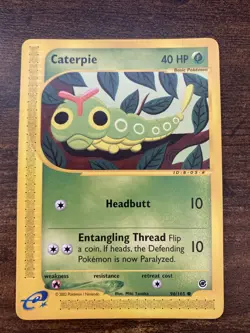 CATERPIE - 96/165 - Expedition Base Set - Common - Pokemon Card - NM - Image 1
