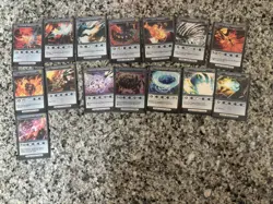 Chaotic TCG Lot Alliances Unraveled Attacks 48 Cards (15 rares) NO DUPLICATES - Image 1