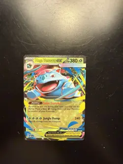 Mega Venusaur ex 003/132 - Double Rare Pokemon Card Mega Evolution - Image 1