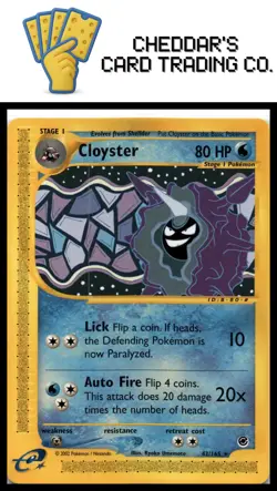 2002 Pokemon Expedition Base Set: Choose Your Card! Pack Fresh & Minty! - Image 4
