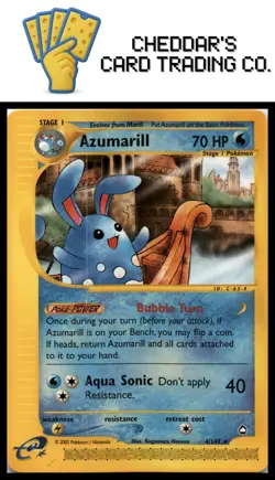 2002 Pokemon Aquapolis: Choose Your Card! Pack Fresh & Minty! - Image 2