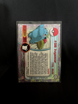 Pokemon card 1995,96,98 Topps Chrome Ivysaur 02 Sparkle - Image 3