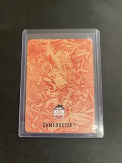 Gameboytart (gameboxtart) Gengar And Mimikyu Fan Art Hand Signed card - Image 2