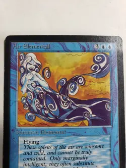 Magic the Gathering MTG Beta Air Elemental LP - Image 2