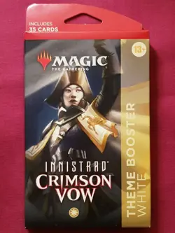 Magic The Gathering Innistrad Crimson Vow Theme Booster White - Brand New - Image 1
