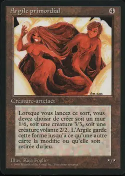 MRM FR/VF Argile primordiale - Primal Clay NM MTG Magic FBB - Image 1