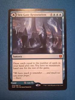 Sea Gate Restoration Zendikar Rising NM Magic MTG - Image 1