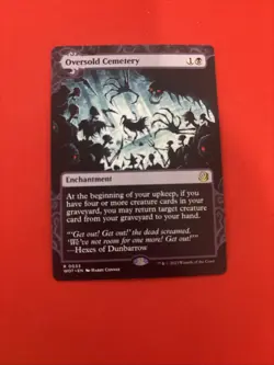 Oversold Cemetery Wilds of Eldraine: Enchanting Tales Regular - Image 1
