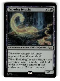 Enduring Tenacity Duskmourn: House of Horror 95 NM FOIL - Image 1