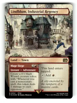 Lindblum, Industrial Regency (Borderless) FINAL FANTASY 312 NM FOIL - Image 1