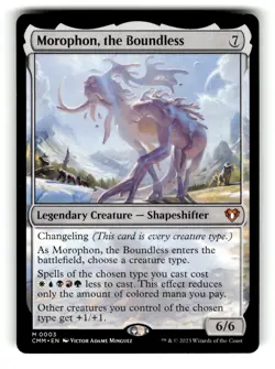 Morophon, the Boundless Commander Masters 3 Near Mint - Image 1