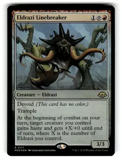 Eldrazi Linebreaker Modern Horizons 3 117 LP FOIL - Image 1