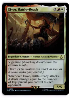 Eivor, Battle-Ready Foil Universes Beyond: Assassin's Creed 274 Near Mint - Image 1