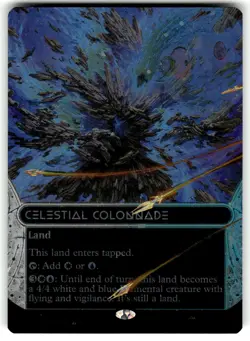Celestial Colonnade (Borderless) (Galaxy Foil) Edge of Eternities: Stellar NM - Image 1