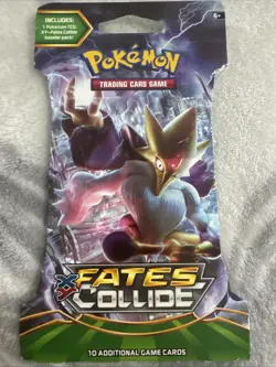 Pokemon (1) XY Fates Collide Sleeved Booster Pack New Sealed! 820650801143 - Image 1