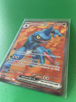 Pokemon TCG Toxicroak ex Scarlet & Violet Base Set 232/198 Holo Ultra Rare - Image 3