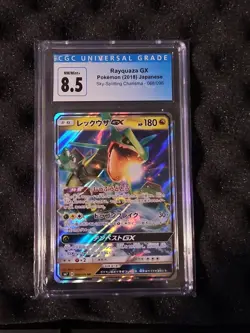 CGC 8.5 - RAYQUAZA GX - #68 - 2018 - SKY SPLITTING CHARISMA - Pokemon - Image 1