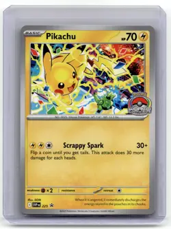 Pokemon TCG Pikachu Black Star Promo 2025 World Championship 225 SVP English - Image 1