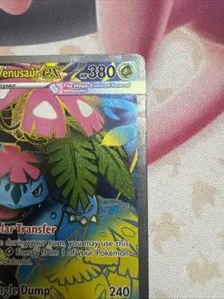 Mega Venusaur Ex 155/132 - Full Art Ultra Rare - Pokemon TCG: Mega Evolution NM - Image 2
