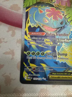 Mega Venusaur Ex 155/132 - Full Art Ultra Rare - Pokemon TCG: Mega Evolution NM - Image 4