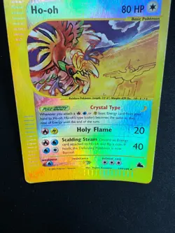 Pokemon Ho-Oh 149/144 Skyridge Rare Holo Reverse Unlimited Wizards ENG Vintage - Image 3