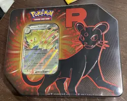 Pokemon Team Rocket Tin-Team Rocket's PERSIAN - Factory Sealed ! - Image 1