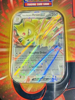 Pokemon Team Rocket Tin-Team Rocket's PERSIAN - Factory Sealed ! - Image 2