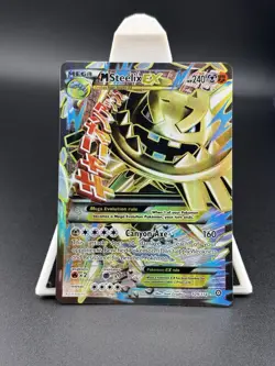 M Steelix EX 109/114 XY Steam Siege - Full Art - Mega - 2016 Pokemon TCG NM - Image 1